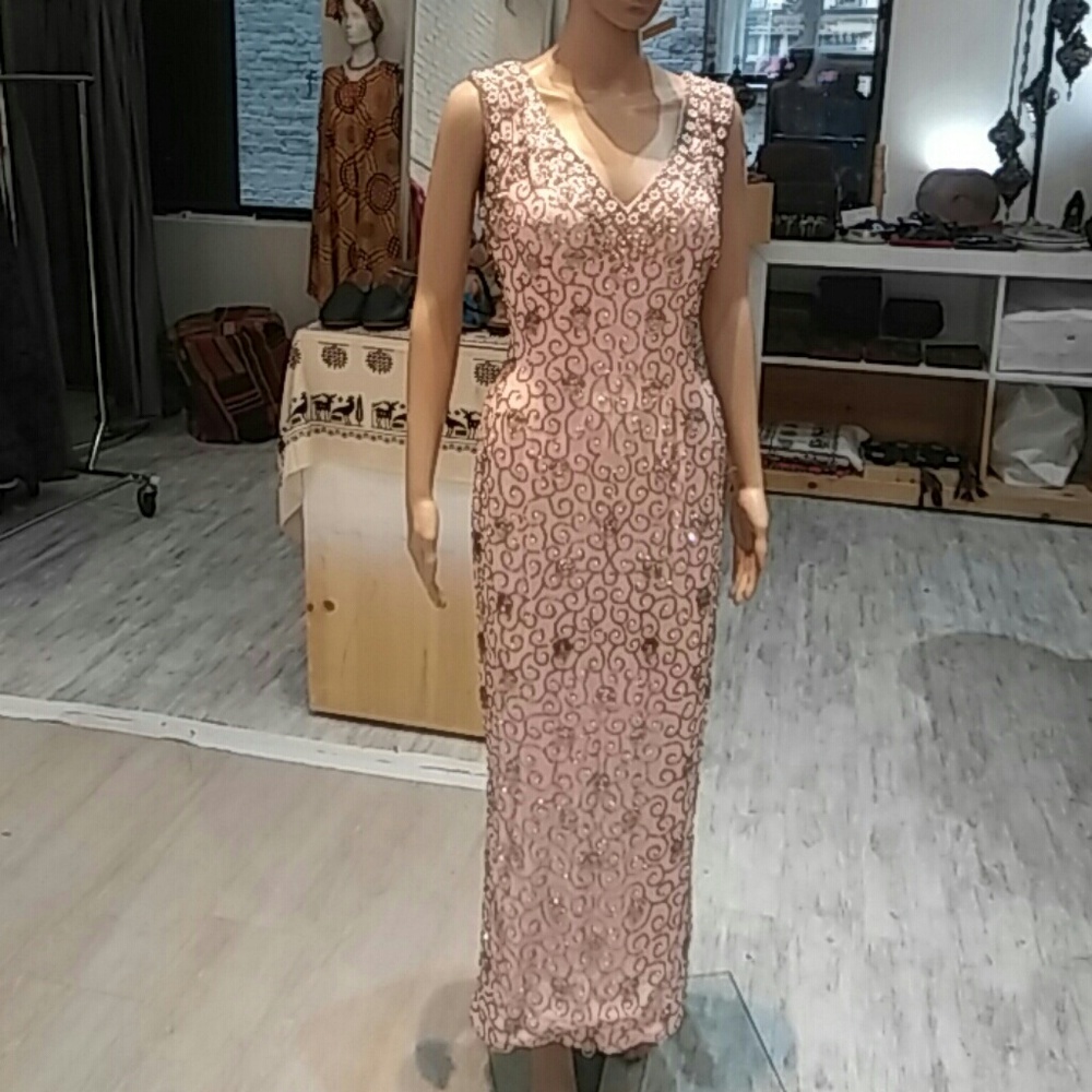 Vintage beaed dress